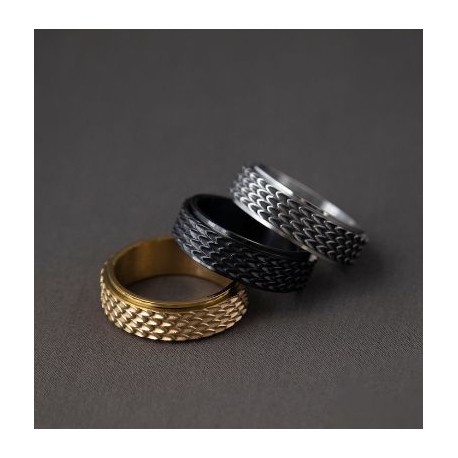 Dragon Scale Rotatable Ring