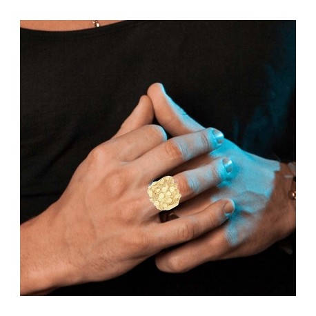 Nugget Ring in Gold