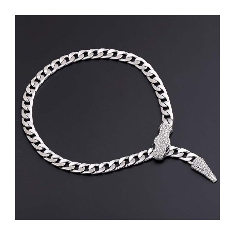 11mm Magnetic Snake Cuban Chain