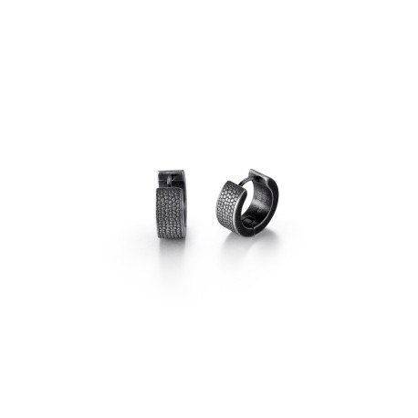 Reptile Pattern Huggie Earrings