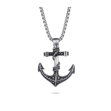Stainless Steel Anchor Pendant