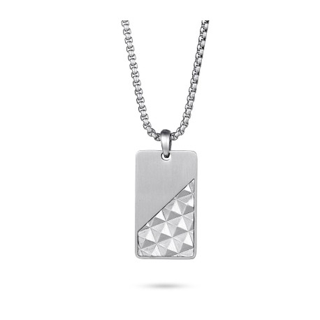 Pyramid Dog Tag Pendant