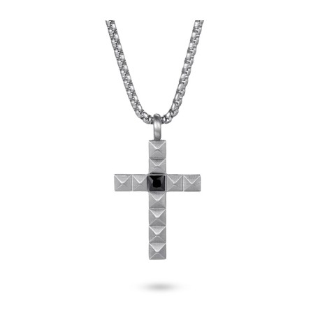 Pyramid Cross Pendant