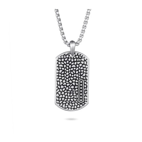 Dog Tag  Reptile Matt Pendant