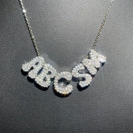 S925 Sterling Silver Initial Letters/Name Pendant