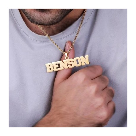 Custom Brush Name Pendant