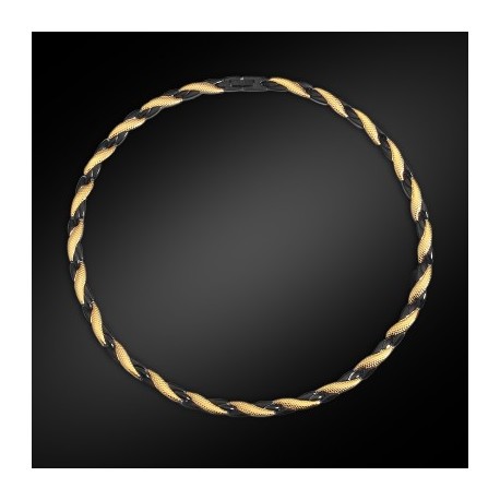 8mm Two-Tone Rope Chain