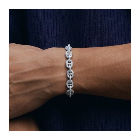 8mm Paved G-Link Bracelet