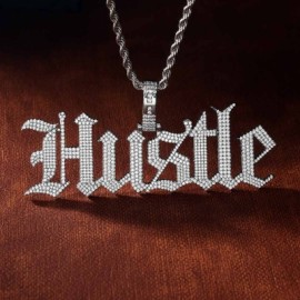 Custom Old English Name Necklace Pendant