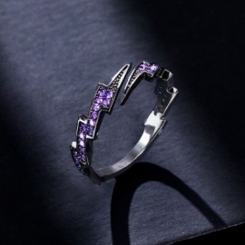 Lightning Open Ring
