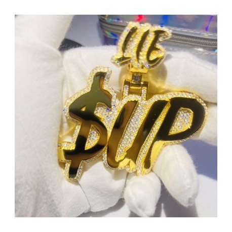 Iced Custom Name Pendant