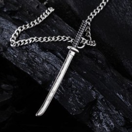 The Seven Virtues of Bushido Katana Sword Pendant