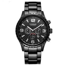Casual Waterproof Stainless Steel Quartz Watch