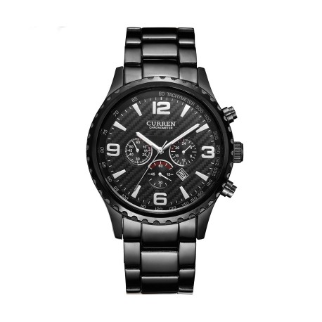 Casual Waterproof Stainless Steel Quartz Watch