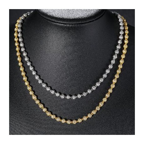 5mm Iced Beads Chain