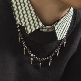 Rivet Titanium Steel Necklace