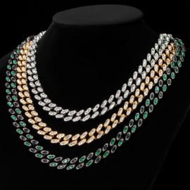 11mm Marquise Cut Cuban Chain