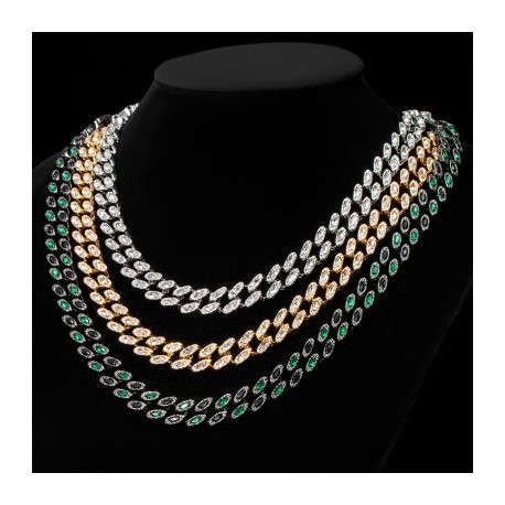 11mm Marquise Cut Cuban Chain