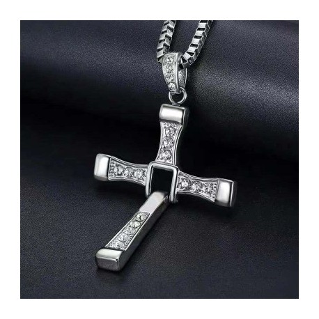 Couple Collapsible Cross Pendant