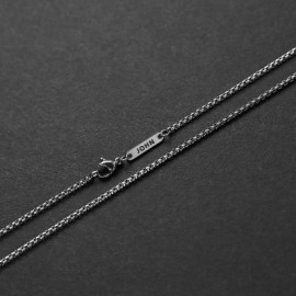 3mm Custom Name Stainless Steel Round Box Chain