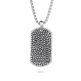 Dog Tag Reptile Matt Pendant