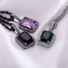 Glow in the Dark Cube Pendant