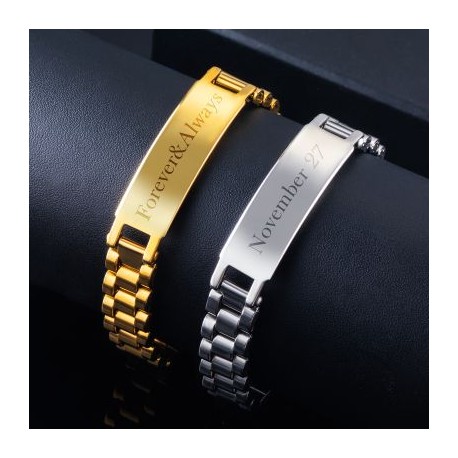 Customized Watch Band Stainless Steel Bracelet