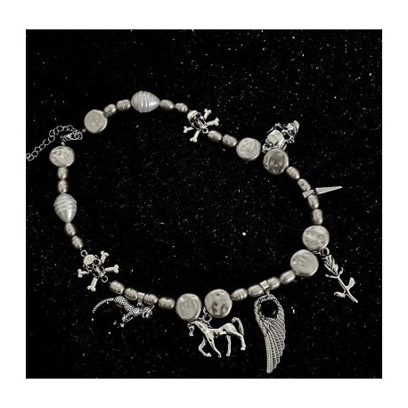Vintage Multi-pendant Baroque Pearl Necklace