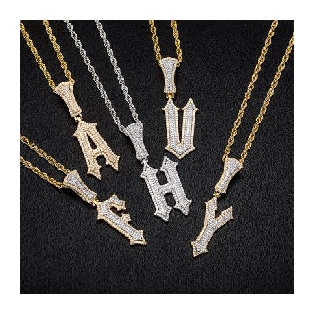 Iced Gothic Spikes Pendant