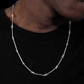 Thorns Barb Wire Necklace