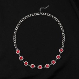 Ruby Cuban Link Chain