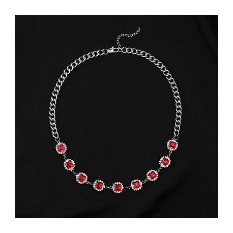 Ruby Cuban Link Chain