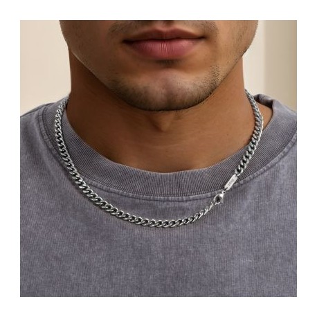 6mm Custom Name Stainless Steel Cuban Chain