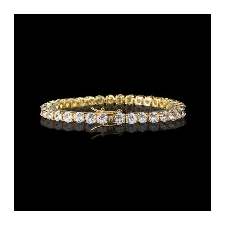 5mm Tennis Bracelet in 18K Gold