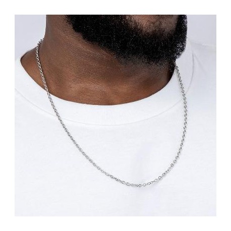 3mm Cable Solid 925 Sterling Silver Chain