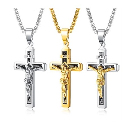 Titanium Steel Jesus Pendant
