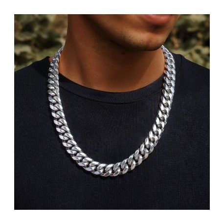 14mm 316L Stainless Steel Cuban Link Chain