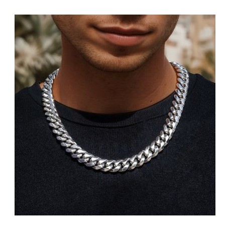 10mm 316L Stainless Steel Cuban Link Chain