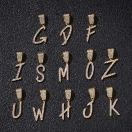 Iced 26 Letters Pendant