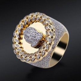 Prayer Hands Ring in Gold