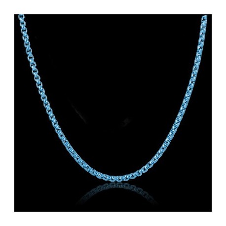 2.5mm Box Chain for Men