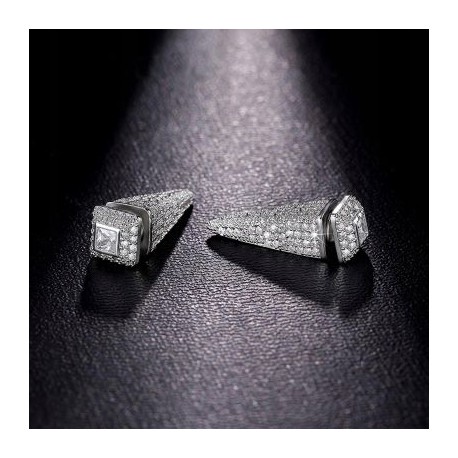 Spike Cone Shape Stud Earring